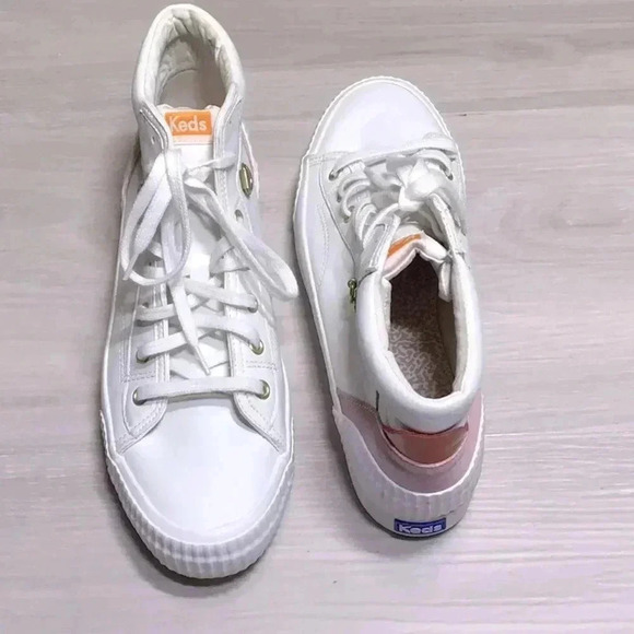 Keds SZ 11 White leather Demi mid TRX - Picture 2 of 10